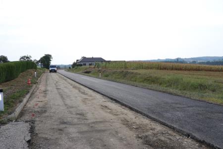 Obnova odseka regionalne ceste v Šalovcih 1